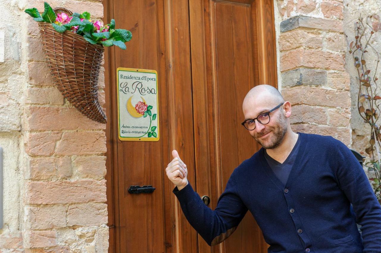 Ferienwohnung Residenza D'Epoca La Rosa Pienza Exterior foto