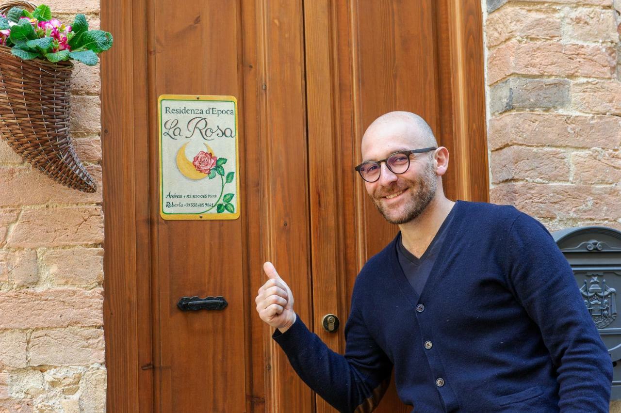 Ferienwohnung Residenza D'Epoca La Rosa Pienza Exterior foto