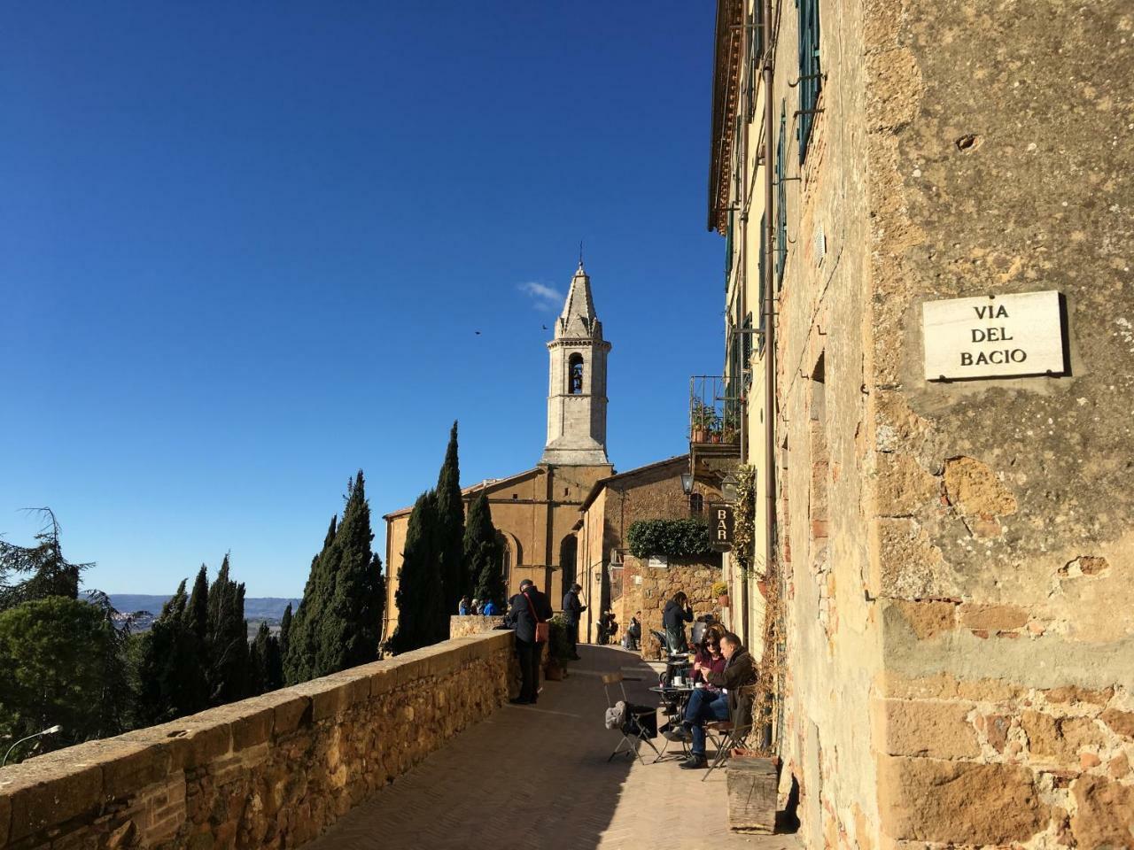 Ferienwohnung Residenza D'Epoca La Rosa Pienza Exterior foto